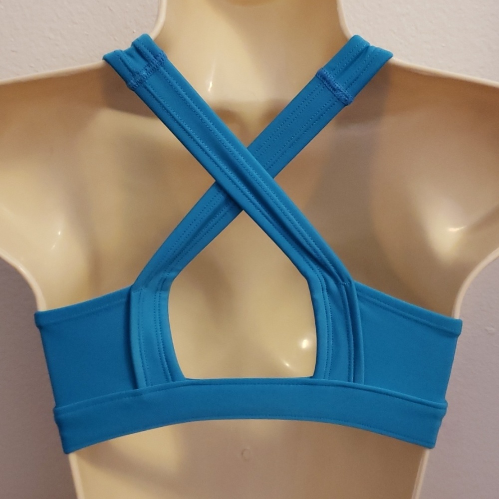 Under Armour XS Blue Sports Bra - Picture 4 of 6